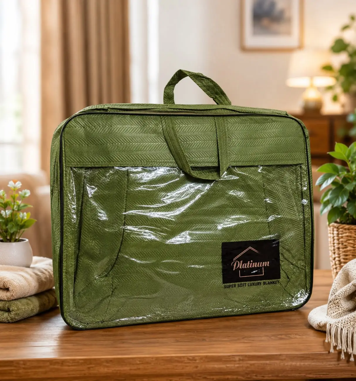Platinum Super Soft Blanket Bag - Image 3